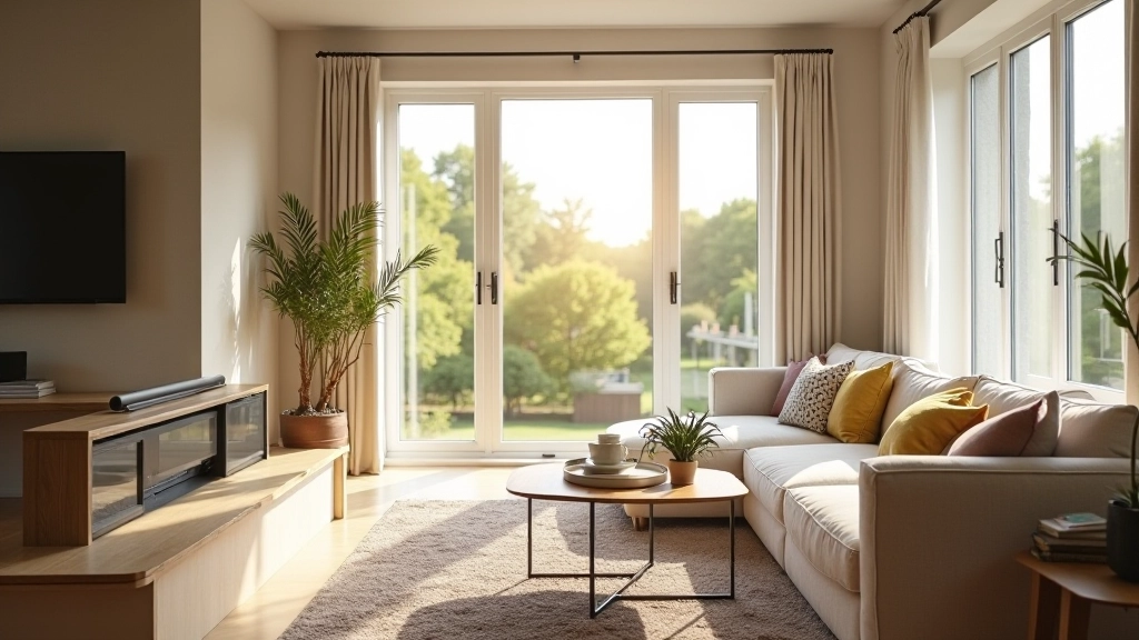 Seasonal home comfort adjustments shown in modern Irish home interior